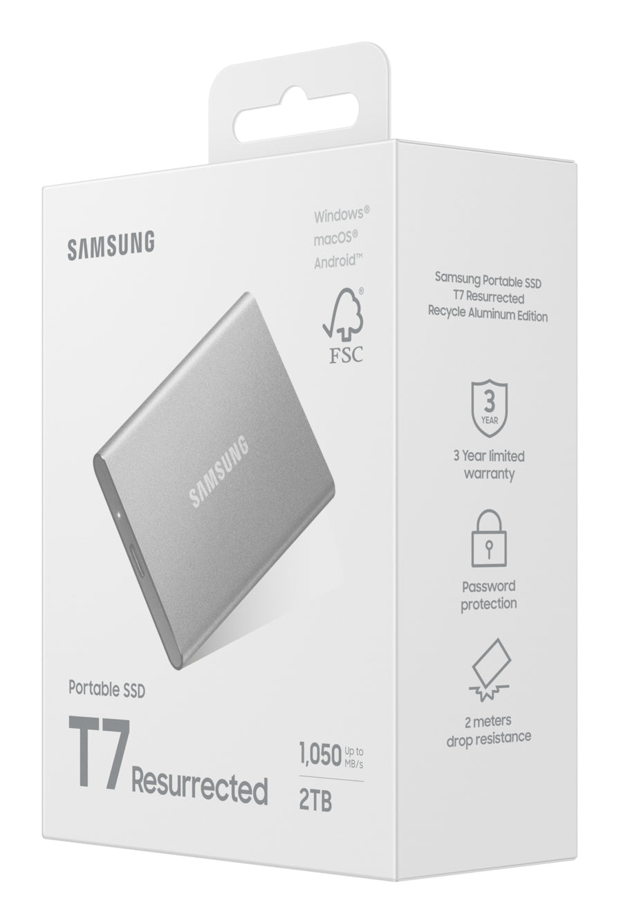 Samsung Portable SSD T7 Resurrected 2TB