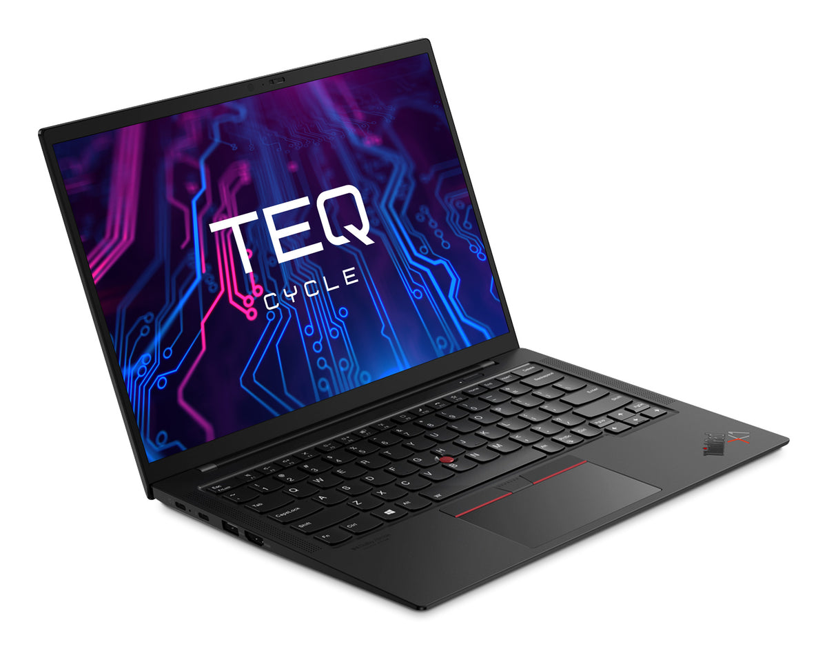 TEQCYCLE Premium Lenovo X1 Carbon G10 Intel Core i7-1265U 14p 32Go 512Go SSD M.2 W11P PC Portable reconditionné garantie 2 ans