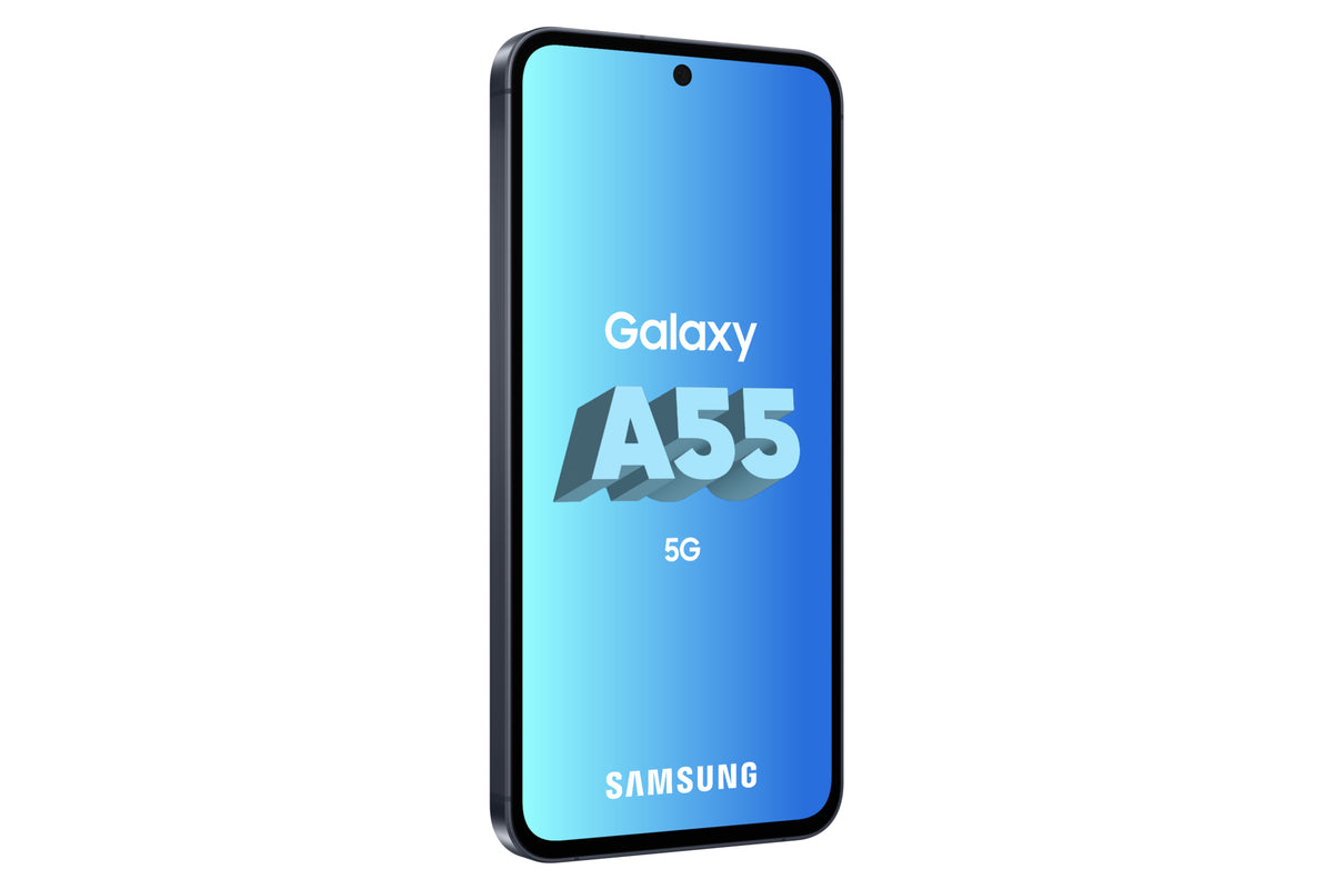 Samsung A556 Galaxy A55 5G (Double Sim - 6.6", 256 Go, 8 Go RAM) Bleu Nuit
