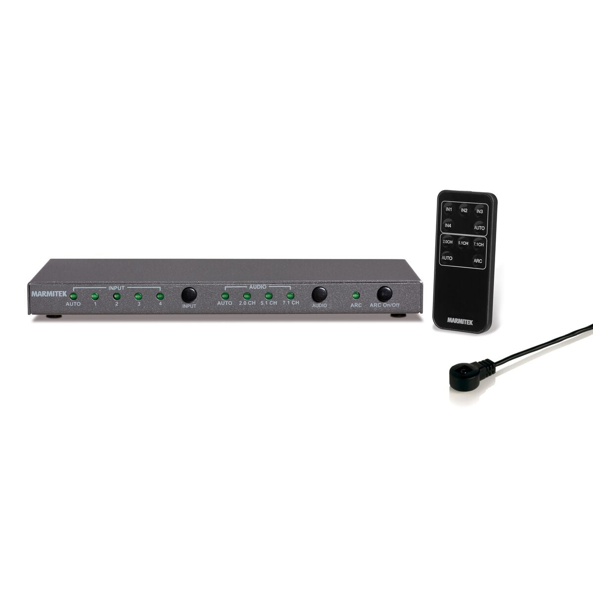 MARMITEK CONNECT 621 SWITCH HDMI 4K 4:1 avec sortie audio