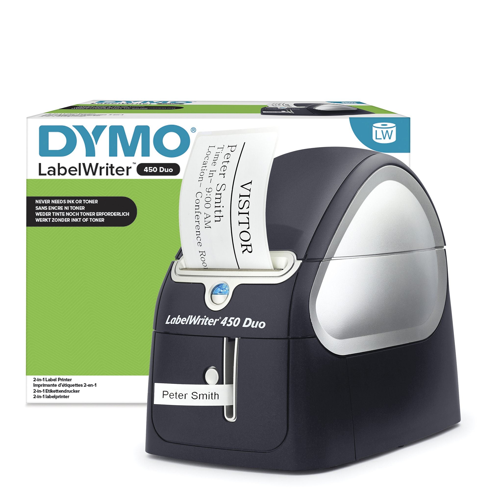 DYMO Imprimante d étiquettes LabelWriter 450 Duo