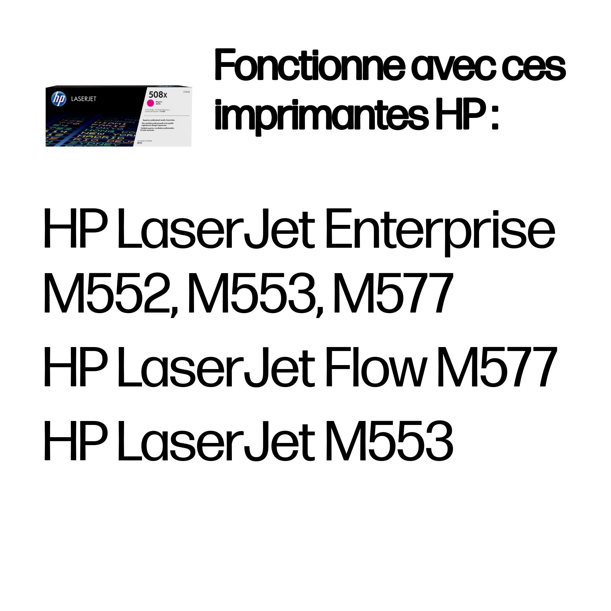 HP 508X original Toner cartridge CF363X magenta 9.500 pages high capacity