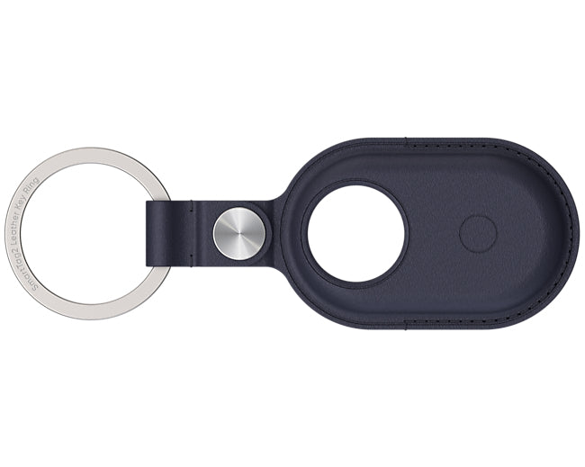 Galaxy SmartTag2 leather key case navy