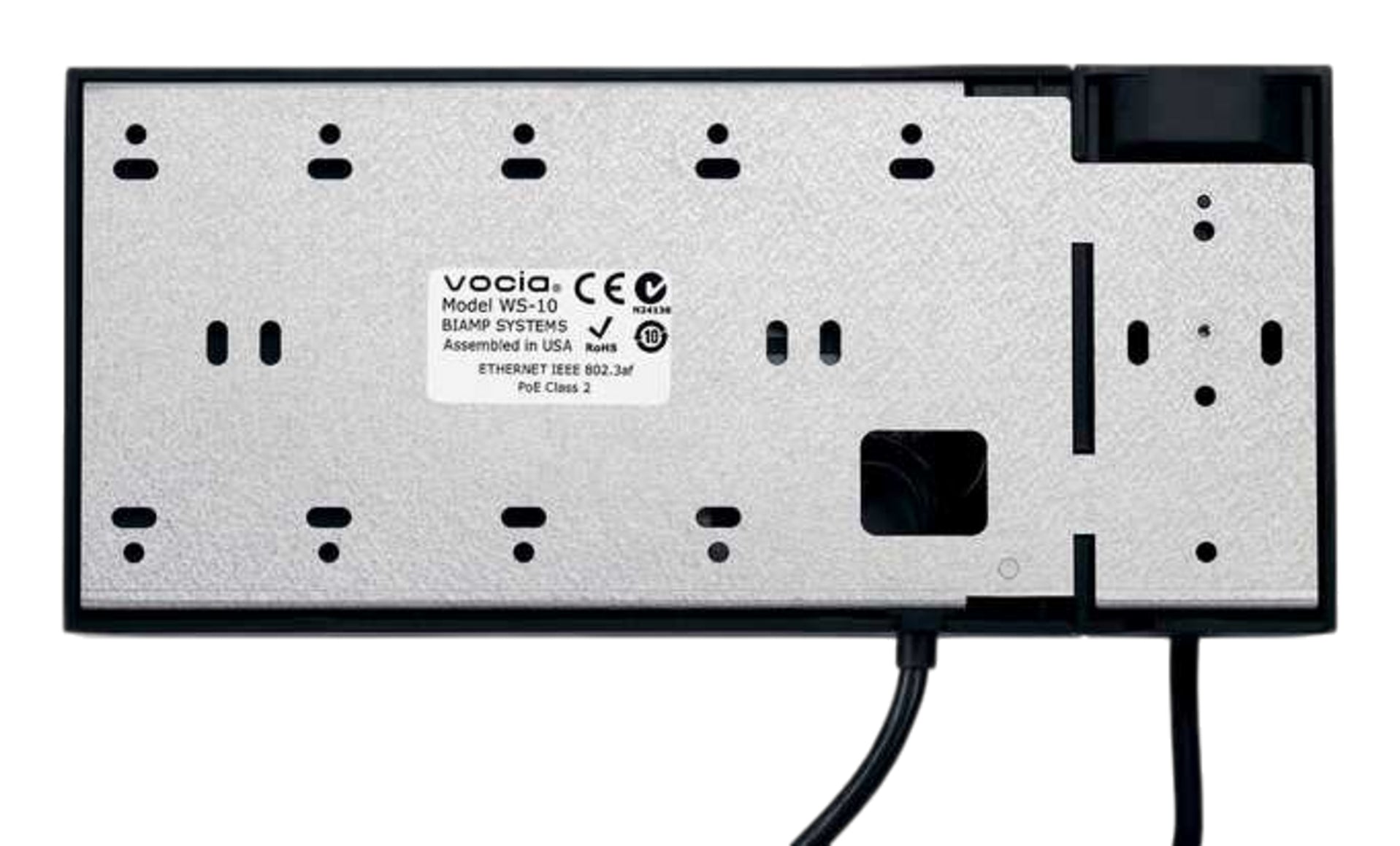 Biamp 10-button wall-mounted call station