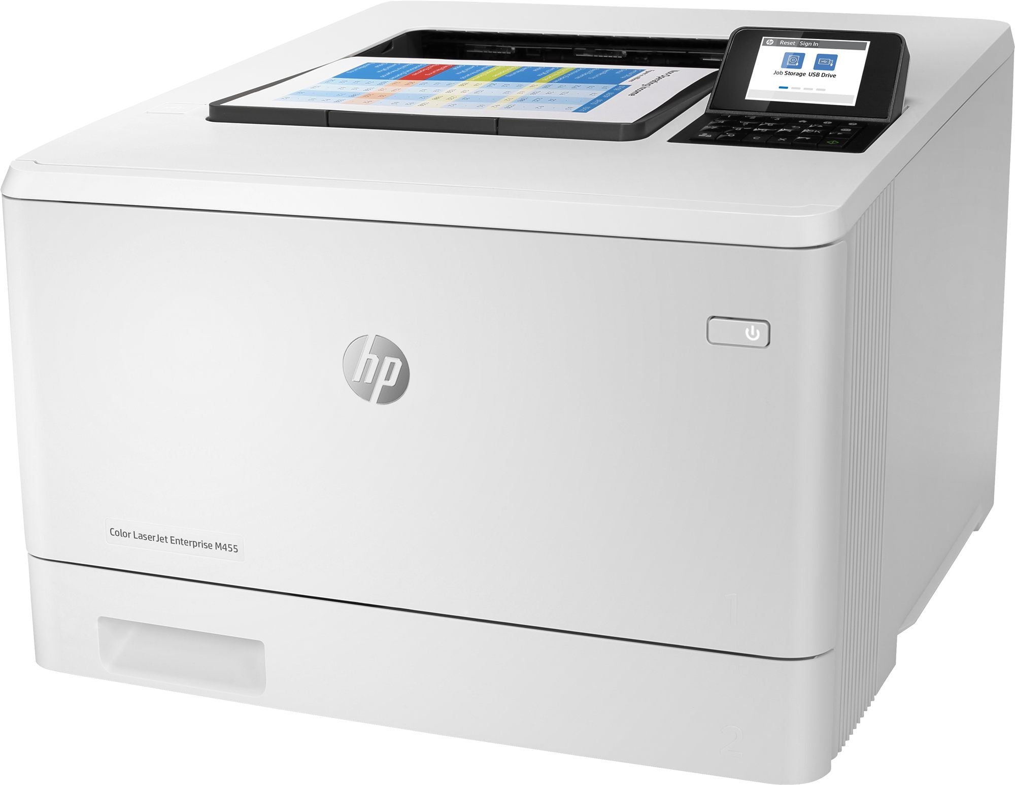 HP Color LaserJet Enterprise M455dn Printer colour Duplex laser A4 600x600dpi 27ppm mono 27ppm colour 300sheets USB LAN