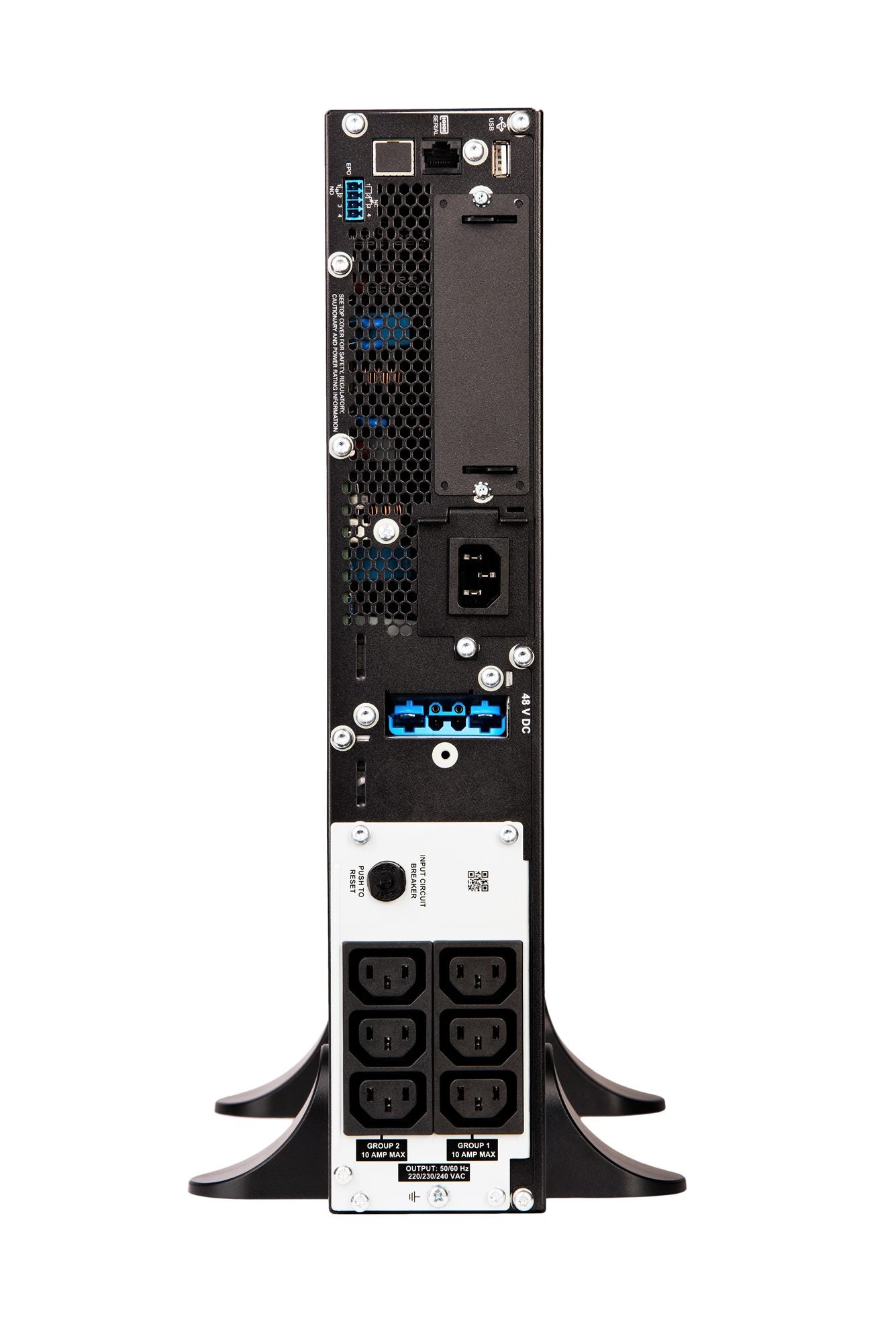 APC Smart-UPS SRT 1000VA UPS rack-mountable / external AC 230V 1000Watt 1000VA RS-232 USB output connectors 6 PFC Black