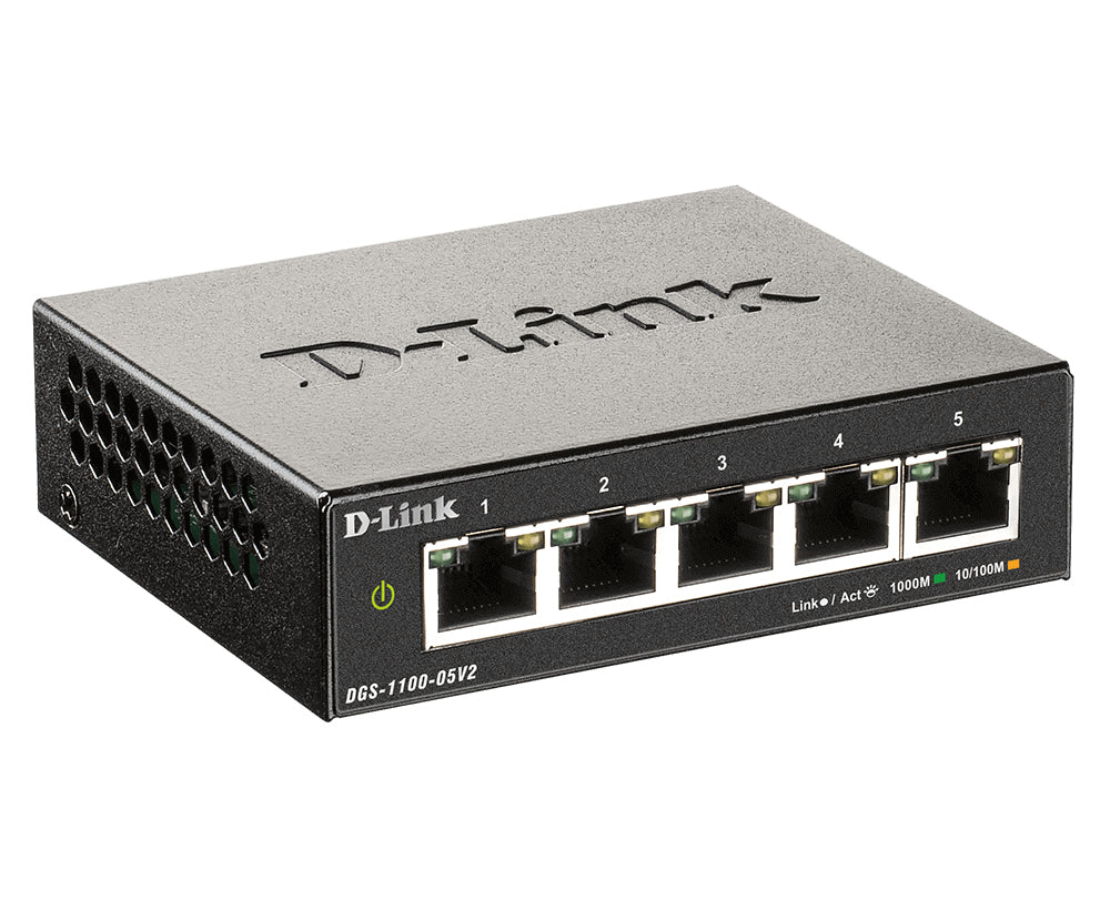 D-LINK Easy Smart Managed Switch 5 Ports Gigabit