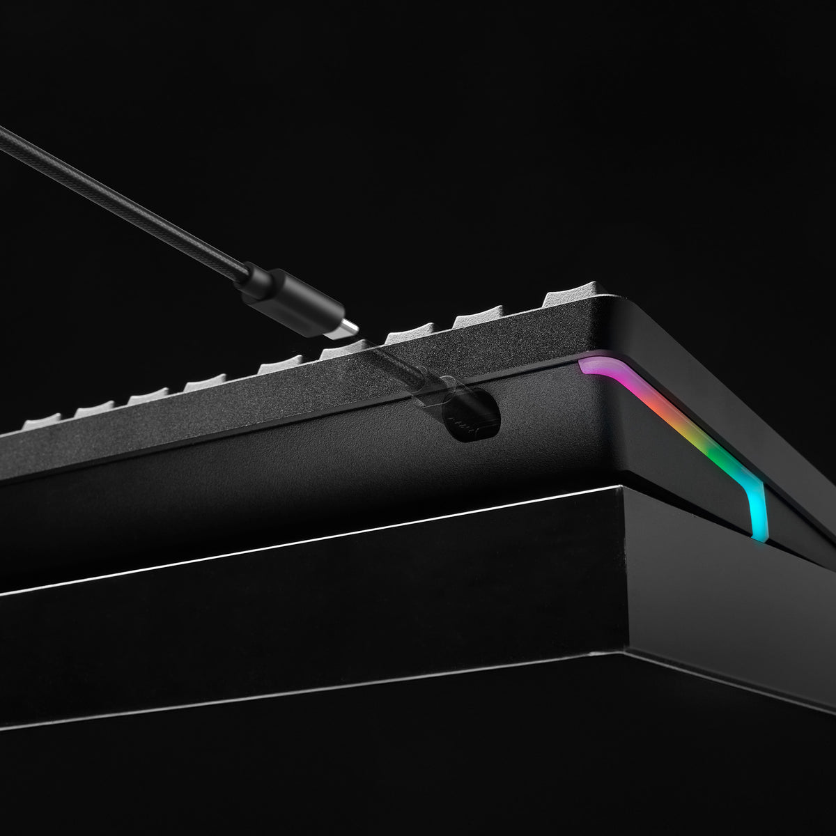 Clavier mécanique HyperX Alloy Rise RGB - Interrupteurs linéaires HyperX - QWERTY US INT