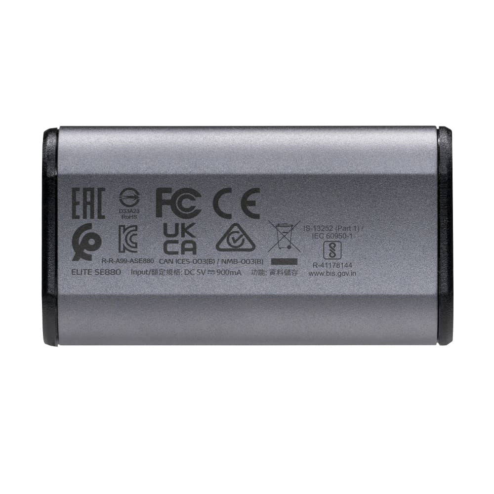 ADATA SE880 1 To USB Type-C 3.2 Gen 2 (3.1 Gen 2) Gris