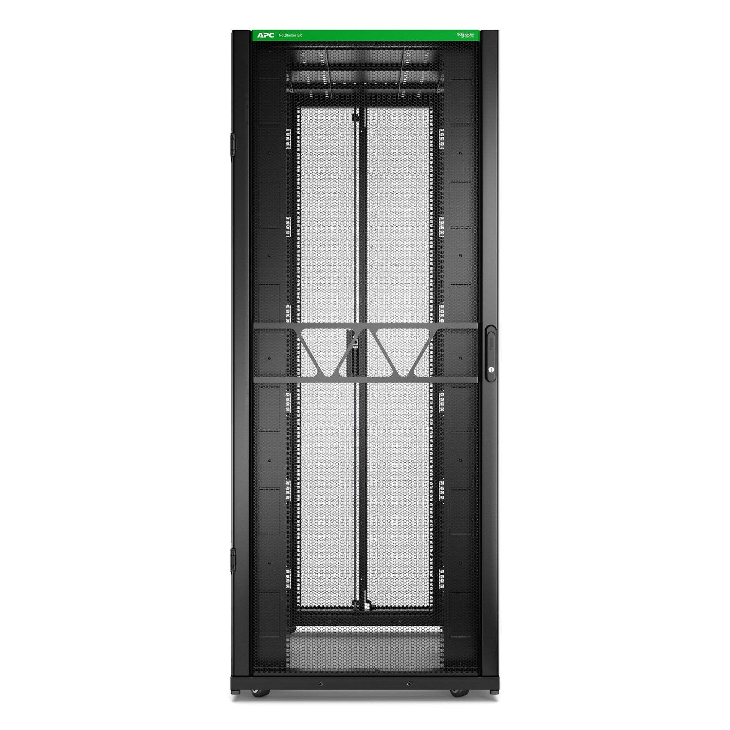 APC NetShelter SX Gen 2 Rack cabinet 1991H x 800W x 1200D mm with sides floor-standing Black 42U 19 TAA Compliant