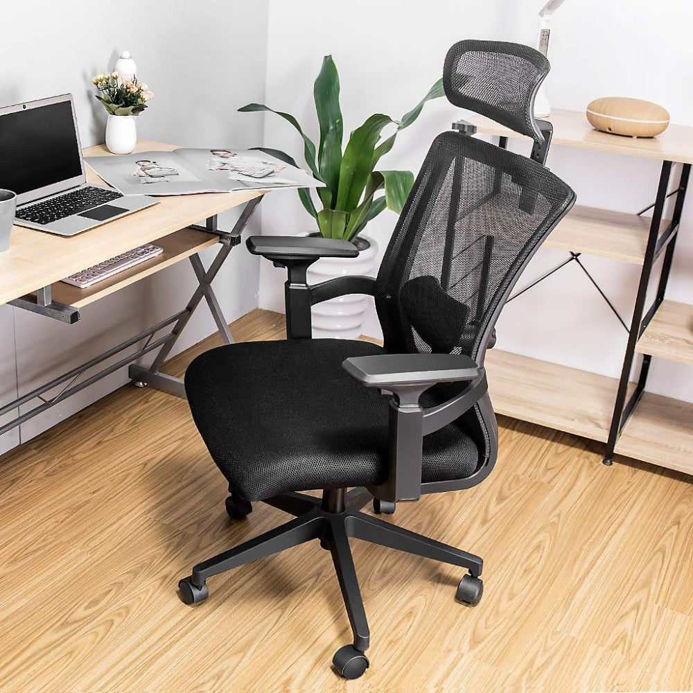 Techly ICA-CT MC016 Chaise de bureau noire 16