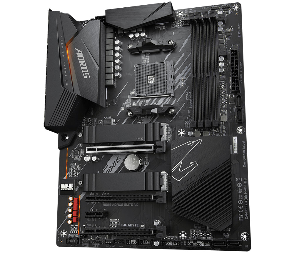 Gigabyte B550 AORUS ELITE AX carte mere AMD B550 Emplacement AM4 ATX