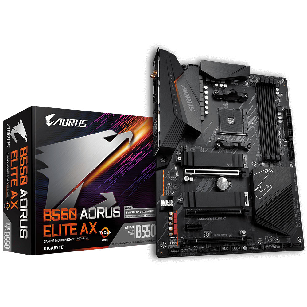 Gigabyte B550 AORUS ELITE AX carte mere AMD B550 Emplacement AM4 ATX