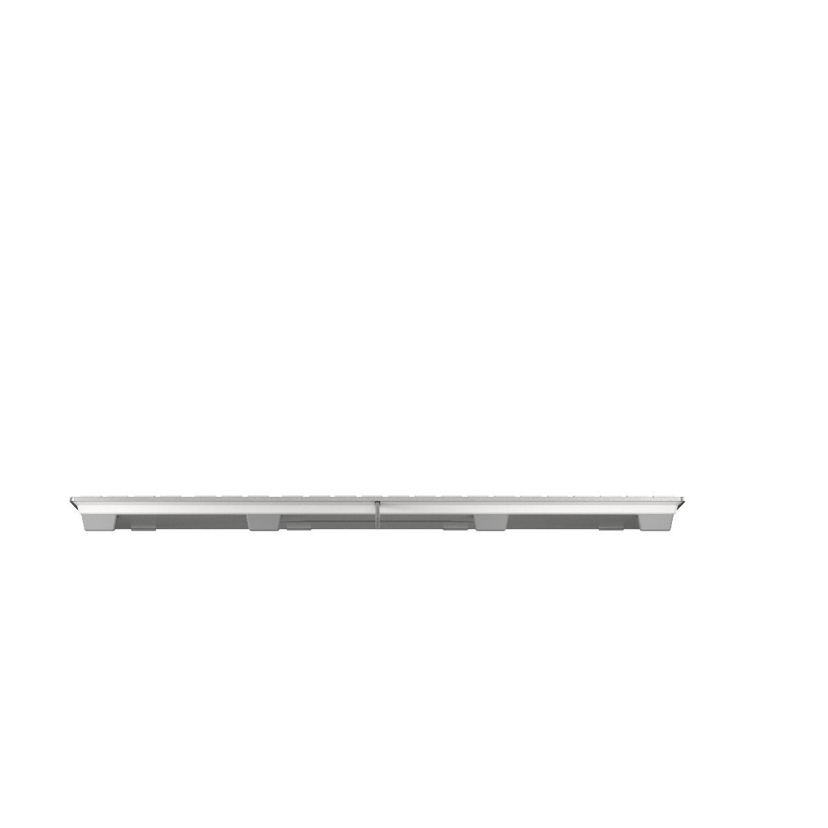 CHERRY Clavier US KC 6000 SLIM FOR MAC USB argent/blanc
