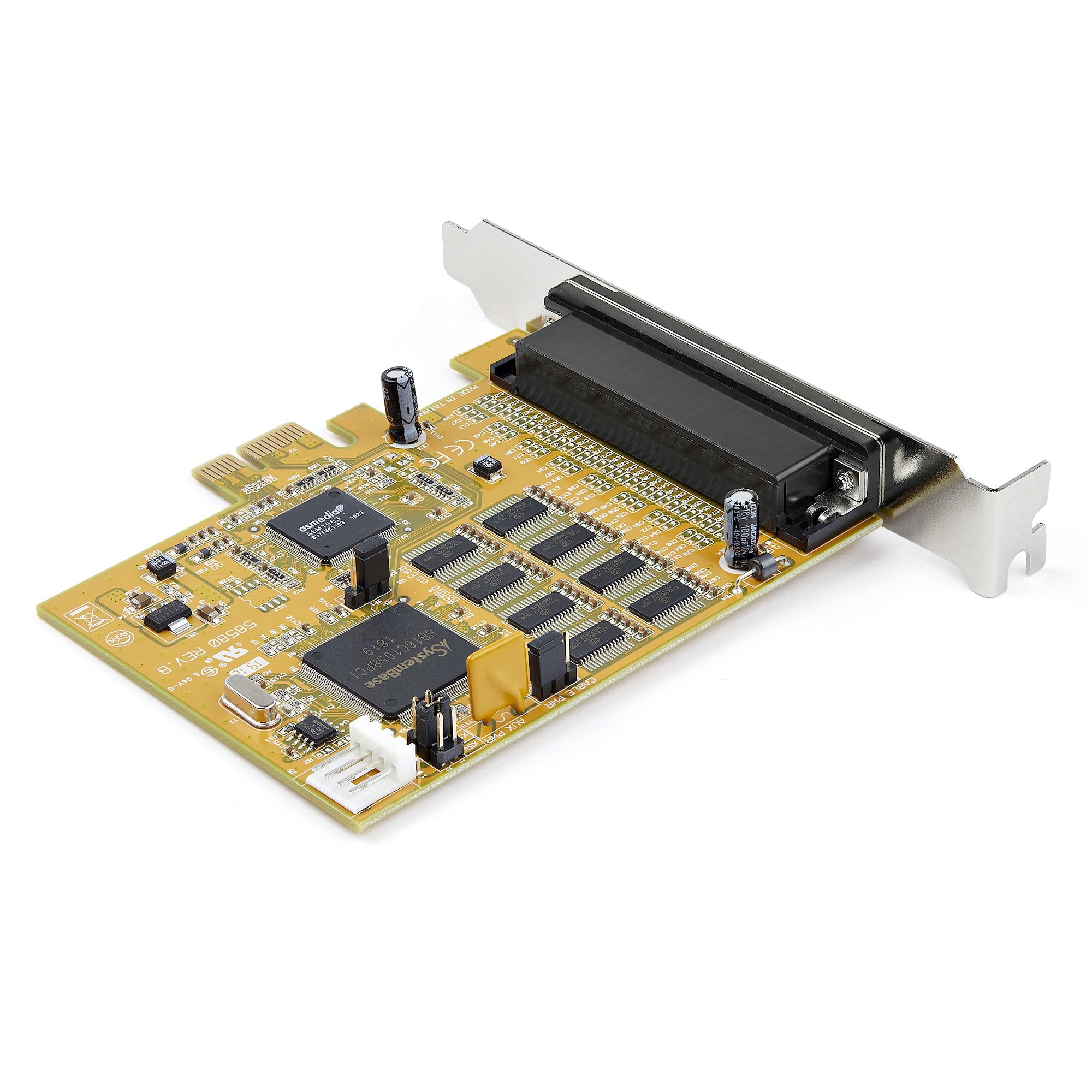 8-Port PCIe RS232 Serial Adapter Card