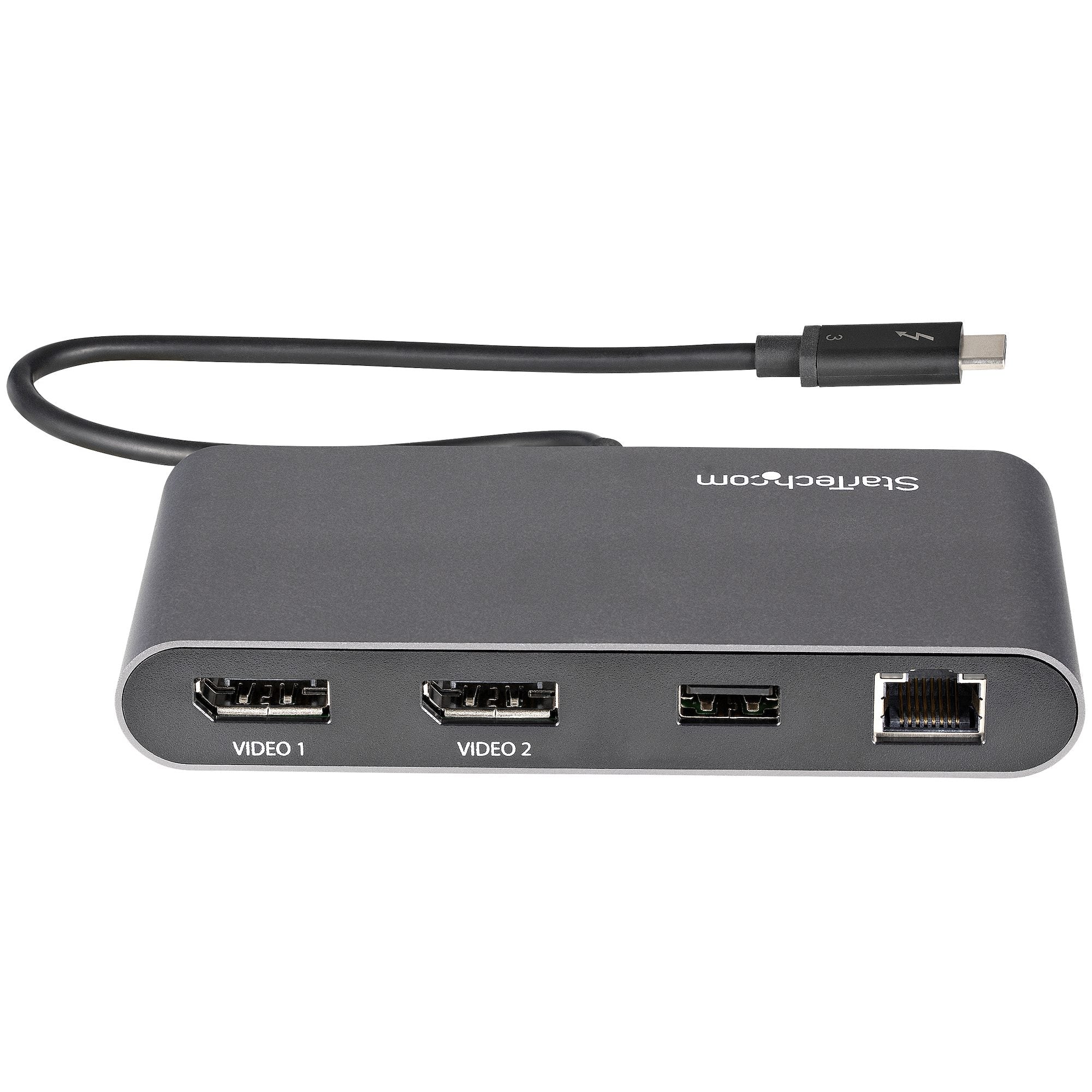 Thunderbolt 3 mini dock 2x4K DP monitors
