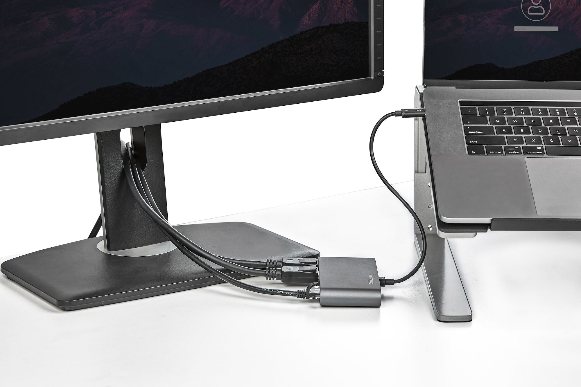 Thunderbolt 3 mini dock 2x4K DP monitors