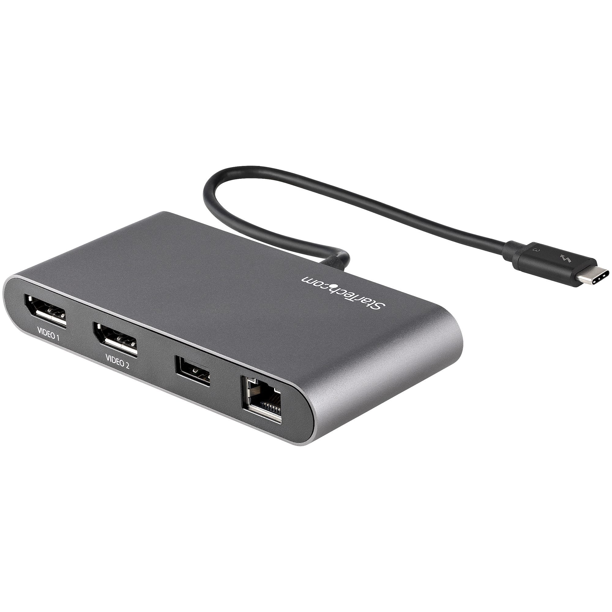 Thunderbolt 3 mini dock 2x4K DP monitors