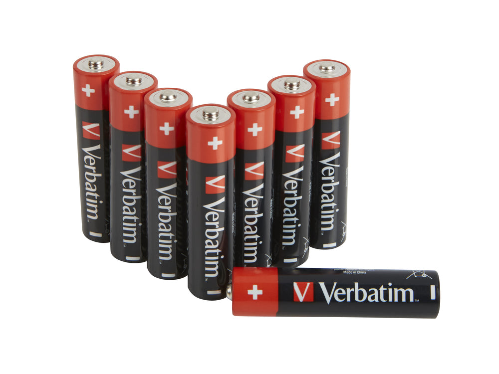 ALKALINE BATTERY AAA 8 PACK HANGCARD