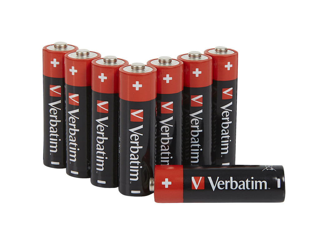 ALKALINE BATTERY AA 8 PACK HANGCARD