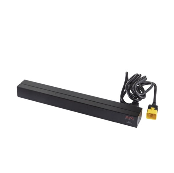 APC Basic Rack-Mount PDU Rack AC 208/230V input IEC 60320 C20 output connectors 12 power IEC 60320 C13 1U 19 2.49m cord BK