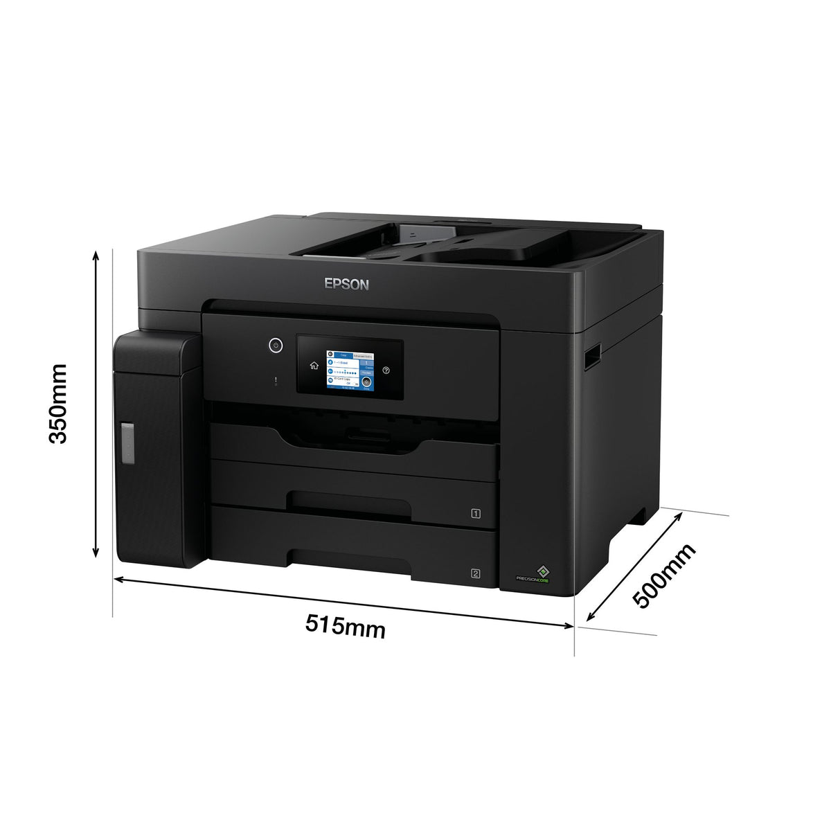 EPSON EcoTank ET-M16600 MFP Mono B/W ink-jet A3 plus 329x483mm A3 25ppm print 550 sheets USB LAN USB host Wi-Fi