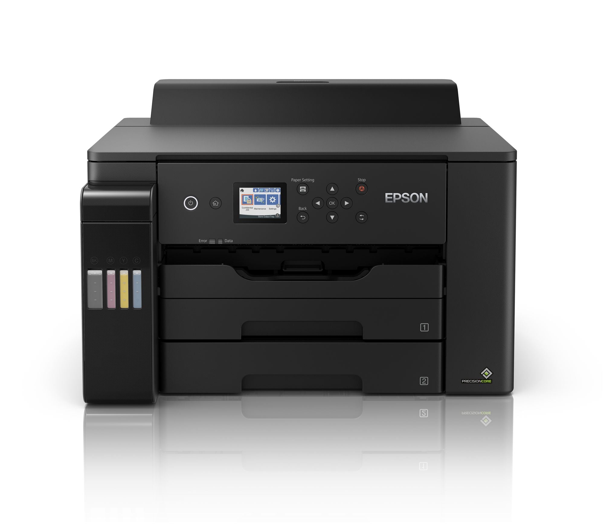 EPSON EcoTank ET-16150 Printer colour Duplex ink-jet A3 4800x1200dpi 25ppm mono/25ppm colour 550 sheets USB LAN Wi-Fi black