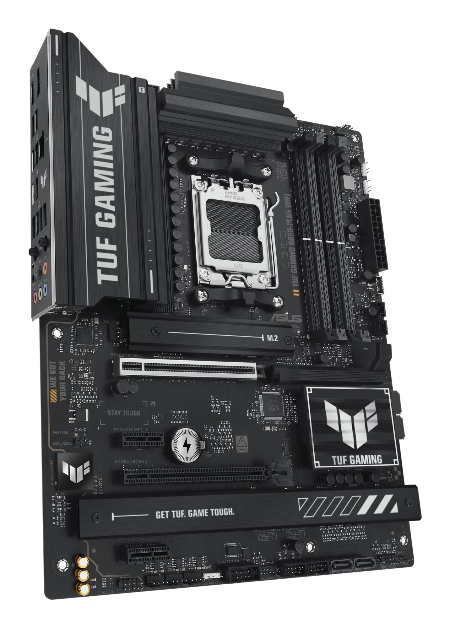 ASUS TUF GAMING B850-PLUS WIFI AM5 DDR5 ATX MB 1xHDMI 1xDP 3xM.2 4xSATA