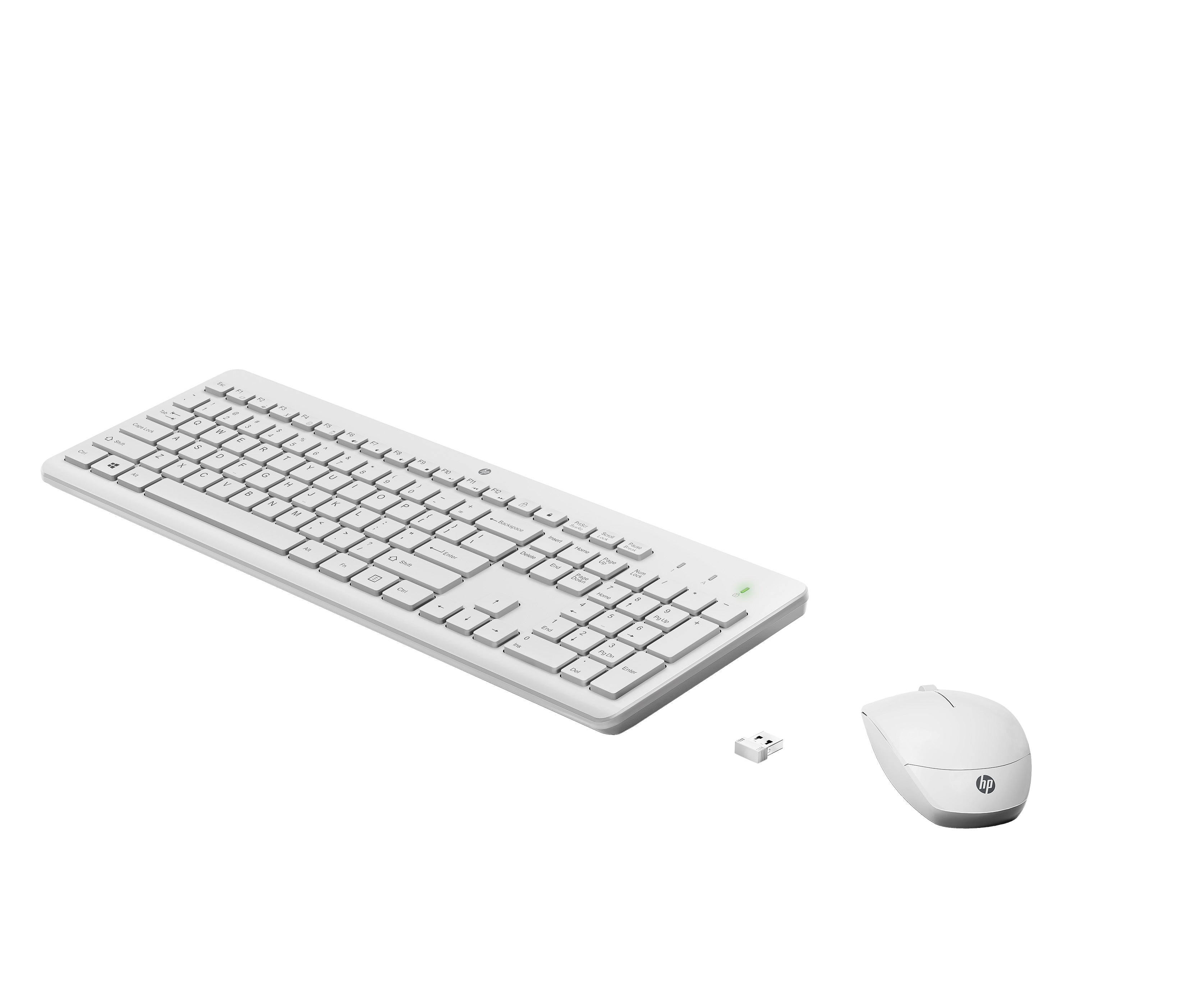 HP 230 Wireless Mouse and Keyboard Combo White