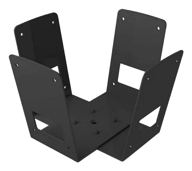 Biamp Bracket for Mounting 4x MASK4C (T) / MASK6C(T) - Black