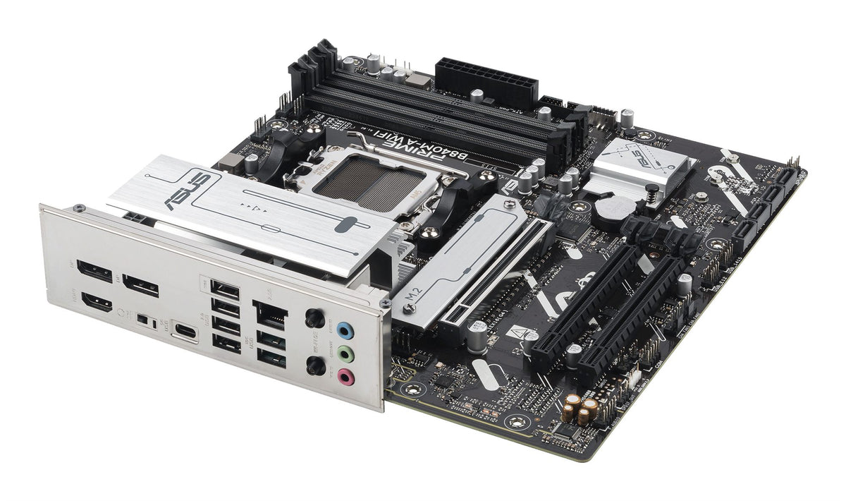 ASUS PRIME B840M-A WIFI AM5 DDR5 micro ATX MB 1xHDMI 2xDP 3xM.2 4xSATA