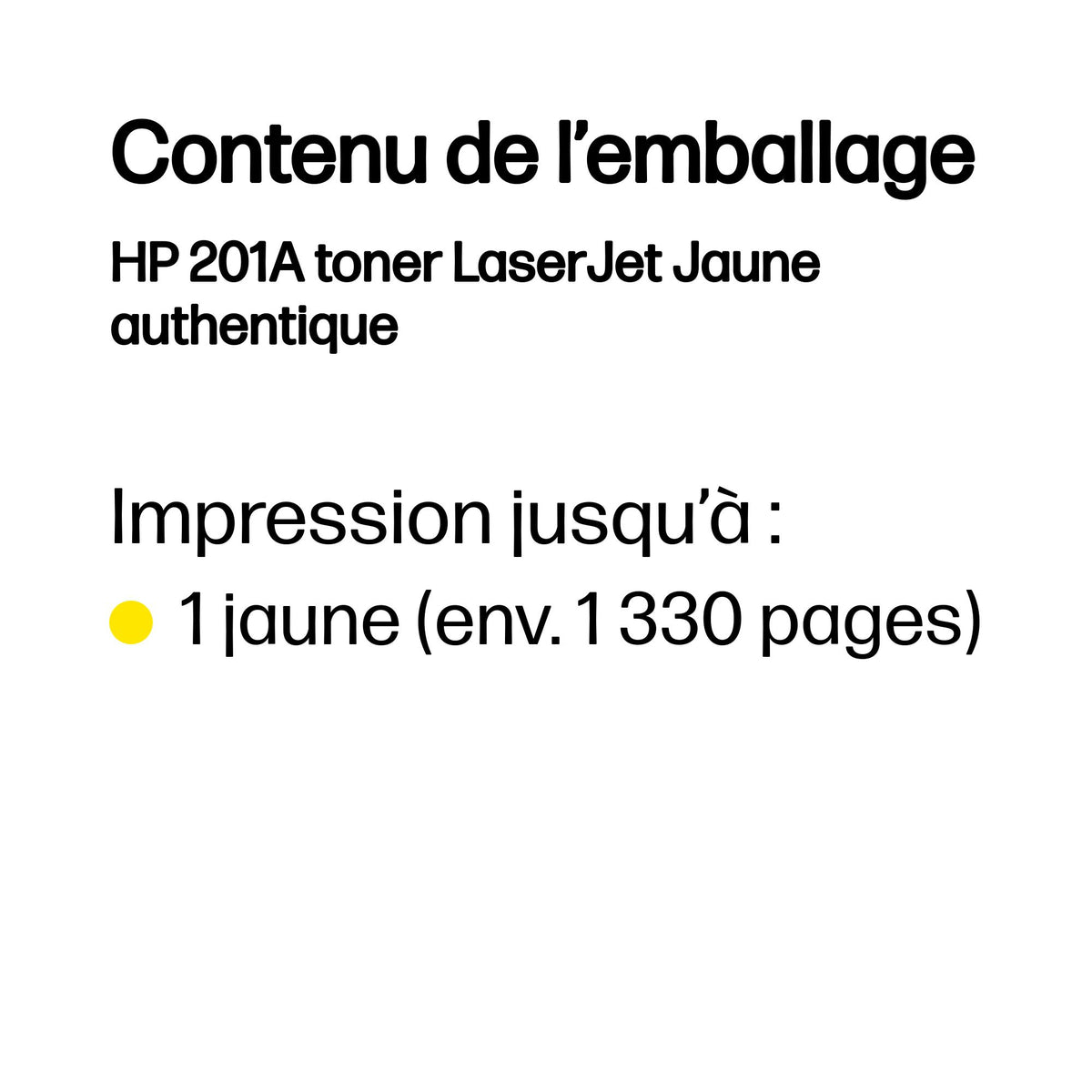 HP 201A original Toner cartridge CF402A yellow 1.330 pages standard capacity