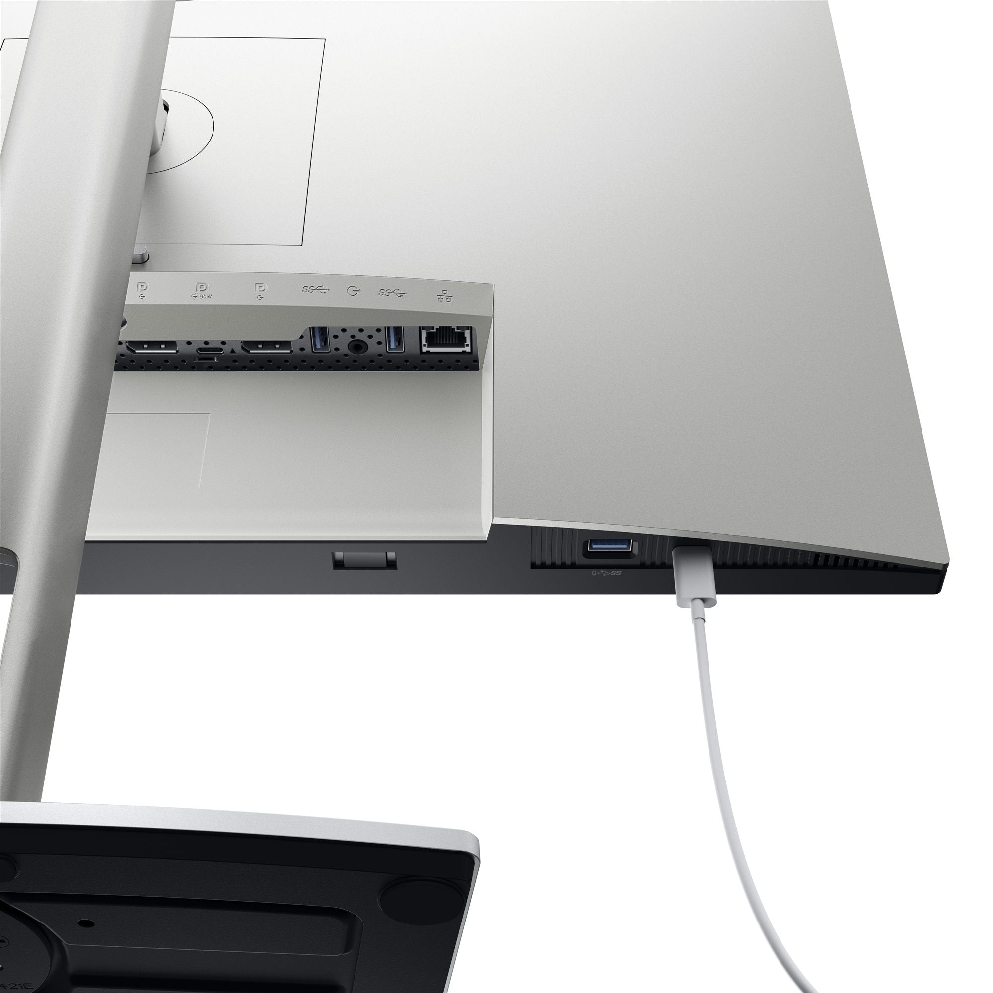"DELL UltraSharp U2421E 61,2 cm (24.1"") 1920 x 1200 pixels WUXGA LCD Noir, Argent"