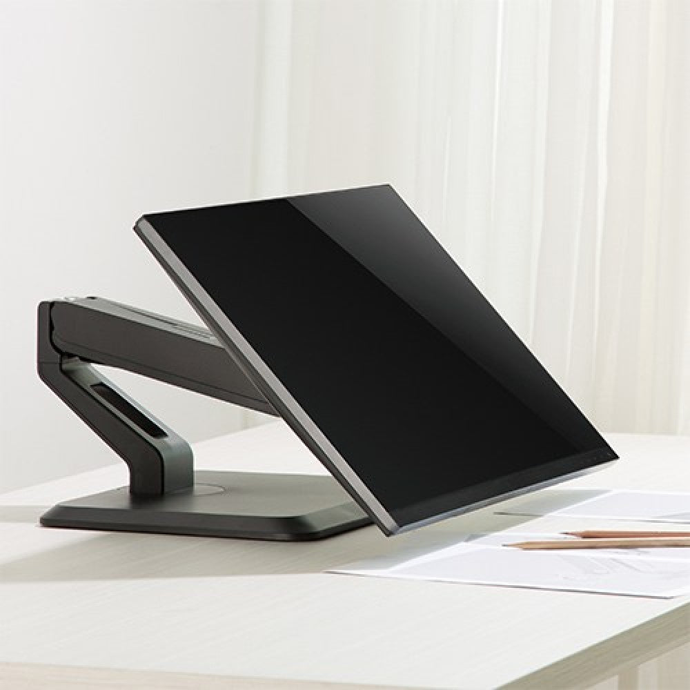 "Techly ICA-LCD 35TS Support de moniteur tactile 17-32"" a ressort a gaz"