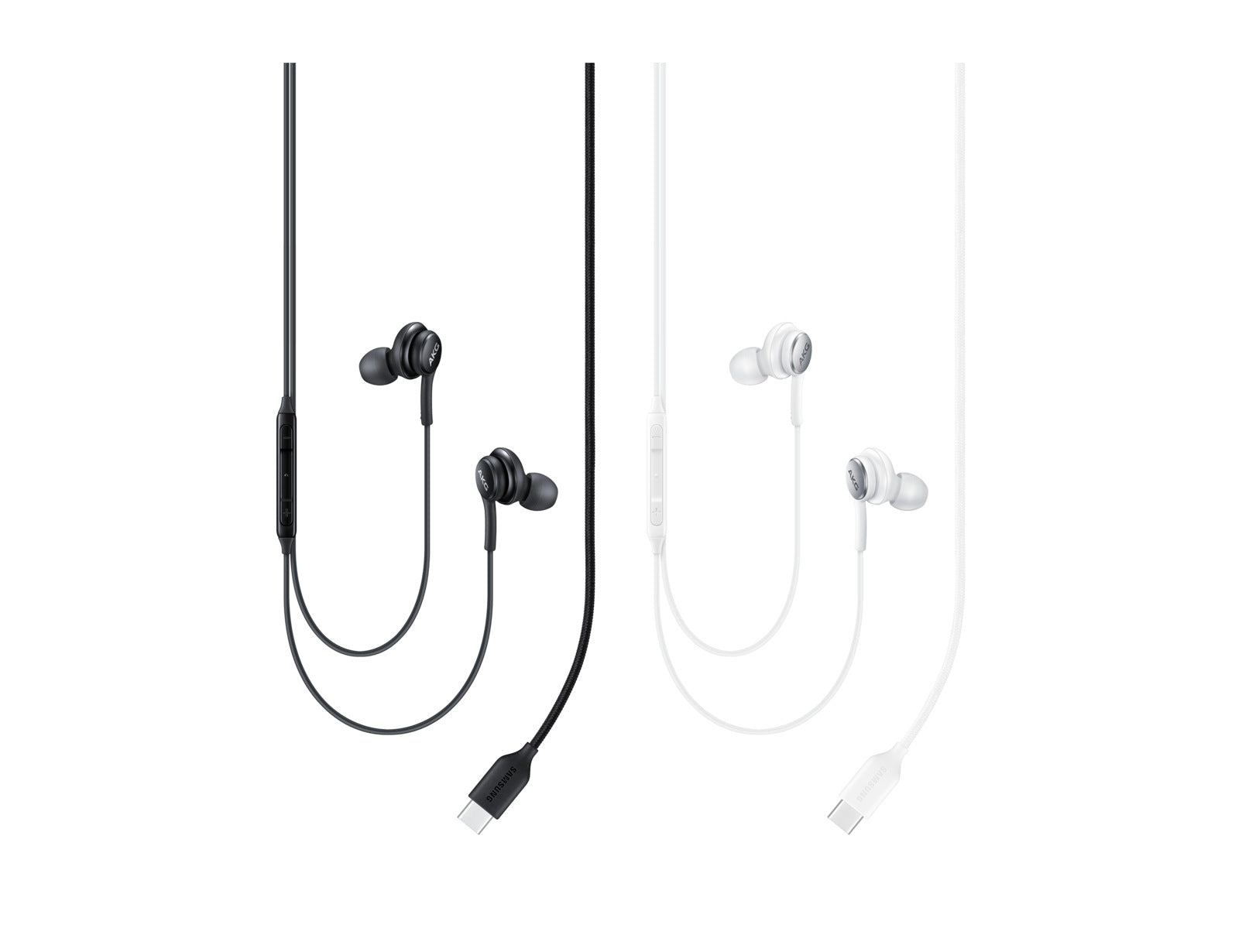 Samsung EO-IC100BBEGEU - Écouteur AKG Intra Auriculaire - Connecteur Type C, Noir, Télécommande (Emballage Original)
