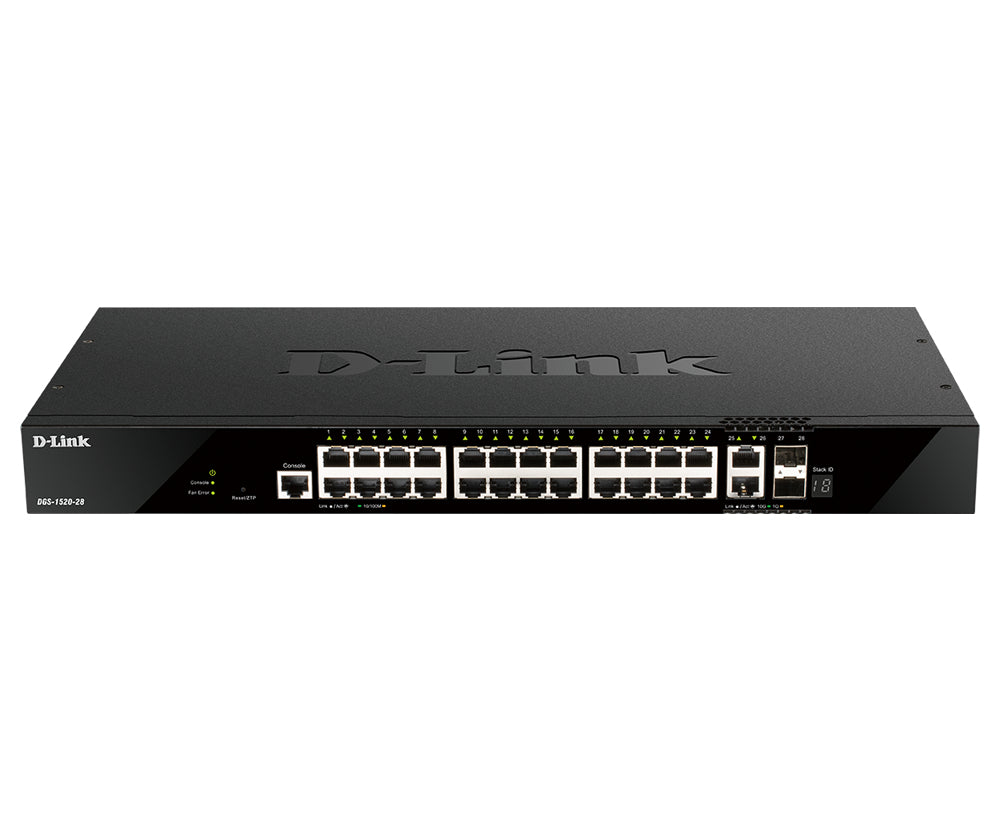 D-LINK 28P Smart Managed Gigabit Stackable Switch