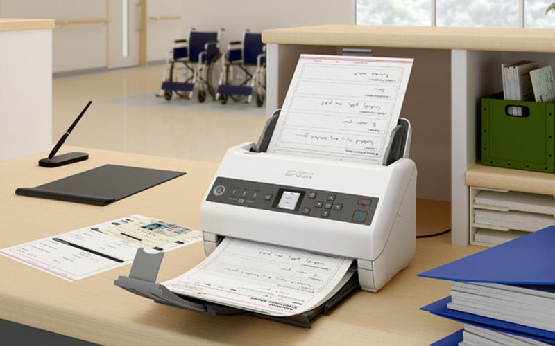 EPSON WorkForce DS-730N business scanner 600dpi