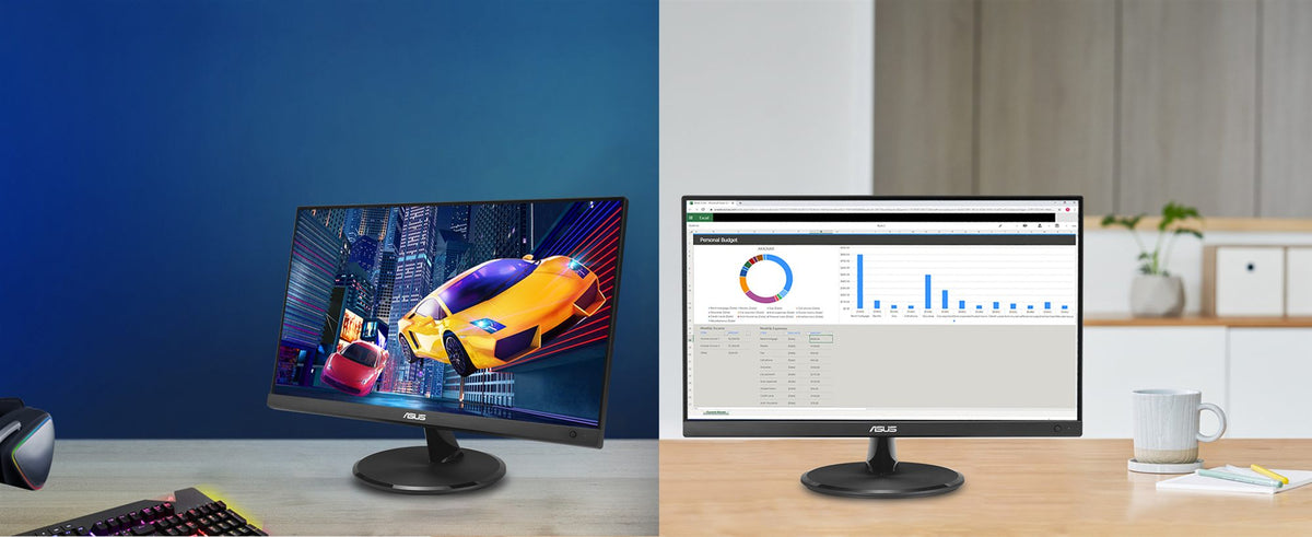 ASUS VZ279HG écran plat de PC 68,6 cm (27") 1920 x 1080 pixels Full HD LCD Noir
