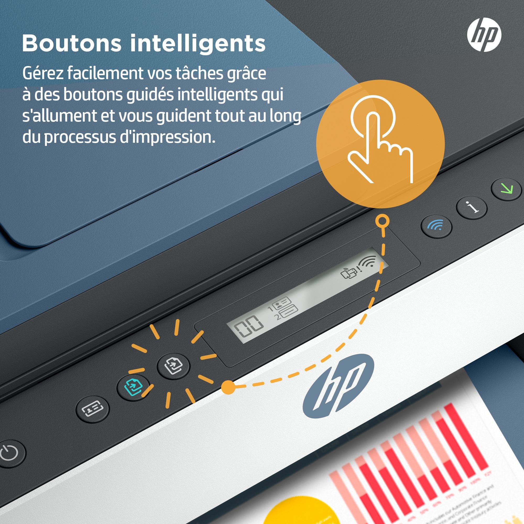 HP Smart Tank 7306 All-in-One MFP colour inkjet refillable A4 13ppm Copy 15ppm Print 250sheets USB Wi-Fi Bluetooth