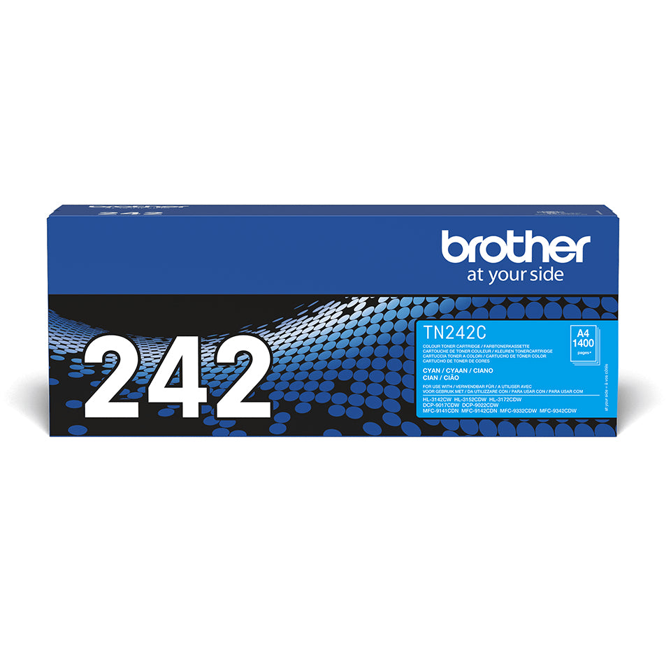 Brother TN-242C Cartouche de toner 1 piece(s) Original Cyan