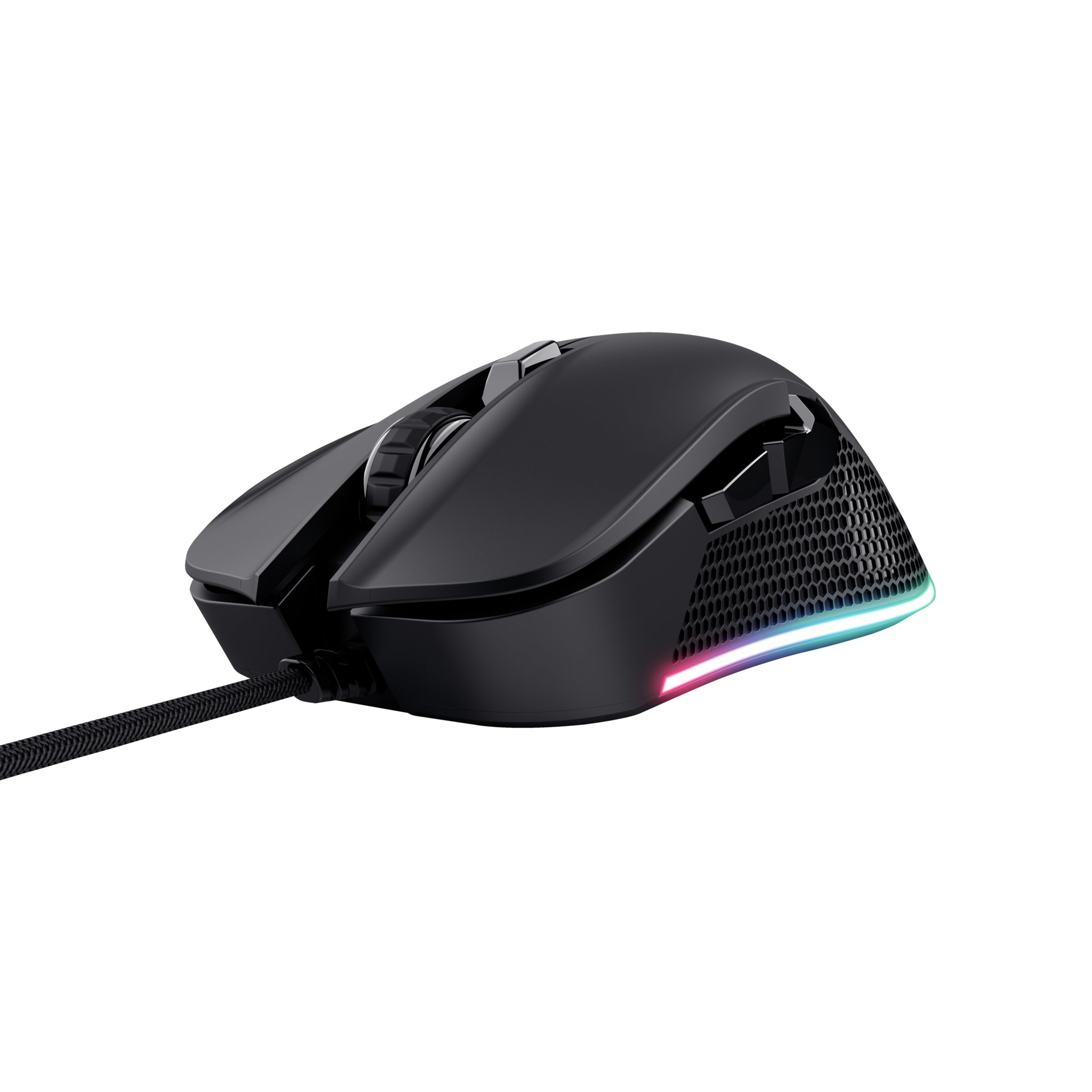 TRUST Souris gaming filaire YBAR noire
