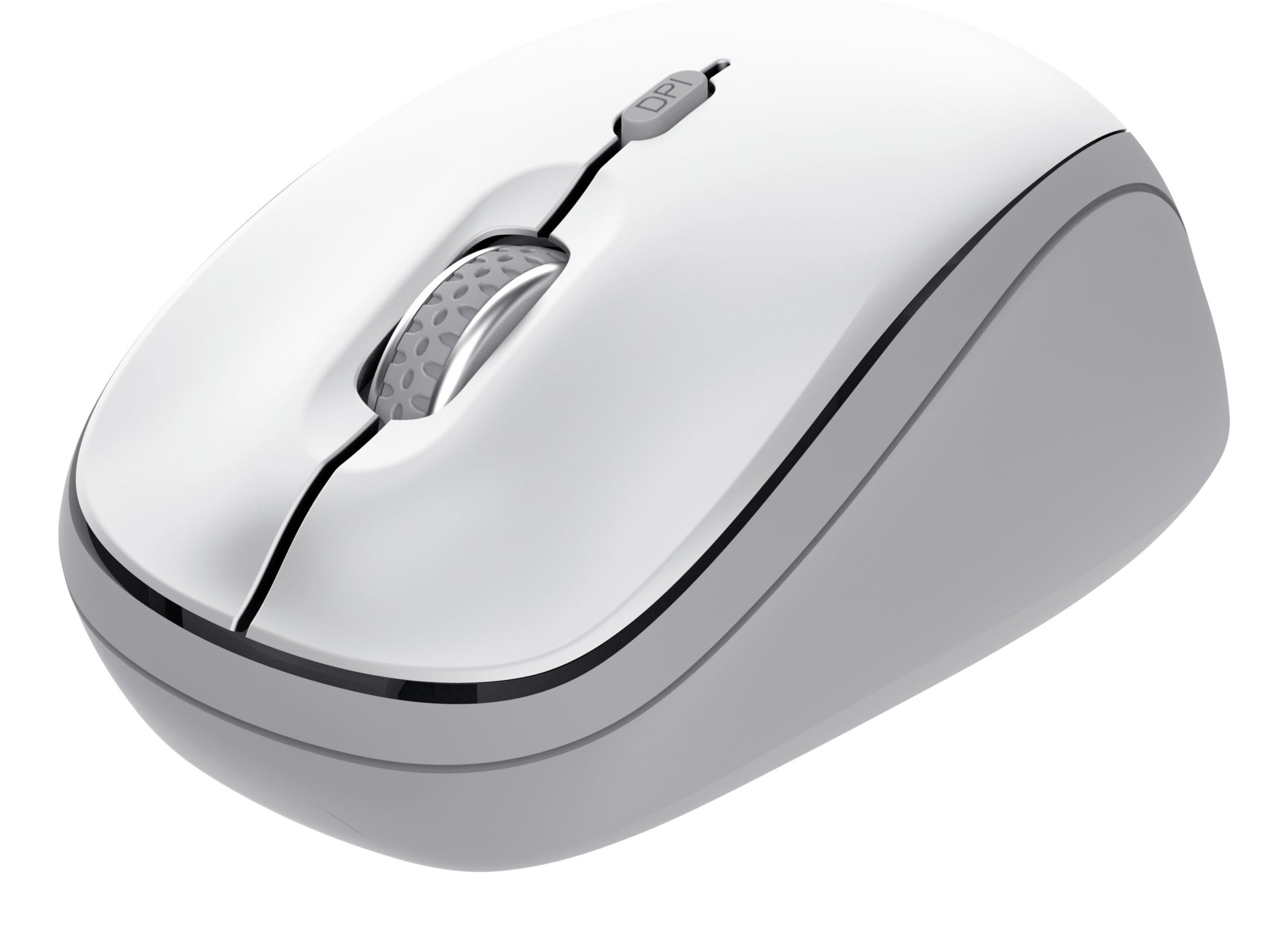 TRUST Souris sans fil compacte YVI+ Multi-connexion Bluetooth + 24 Ghz - Noire