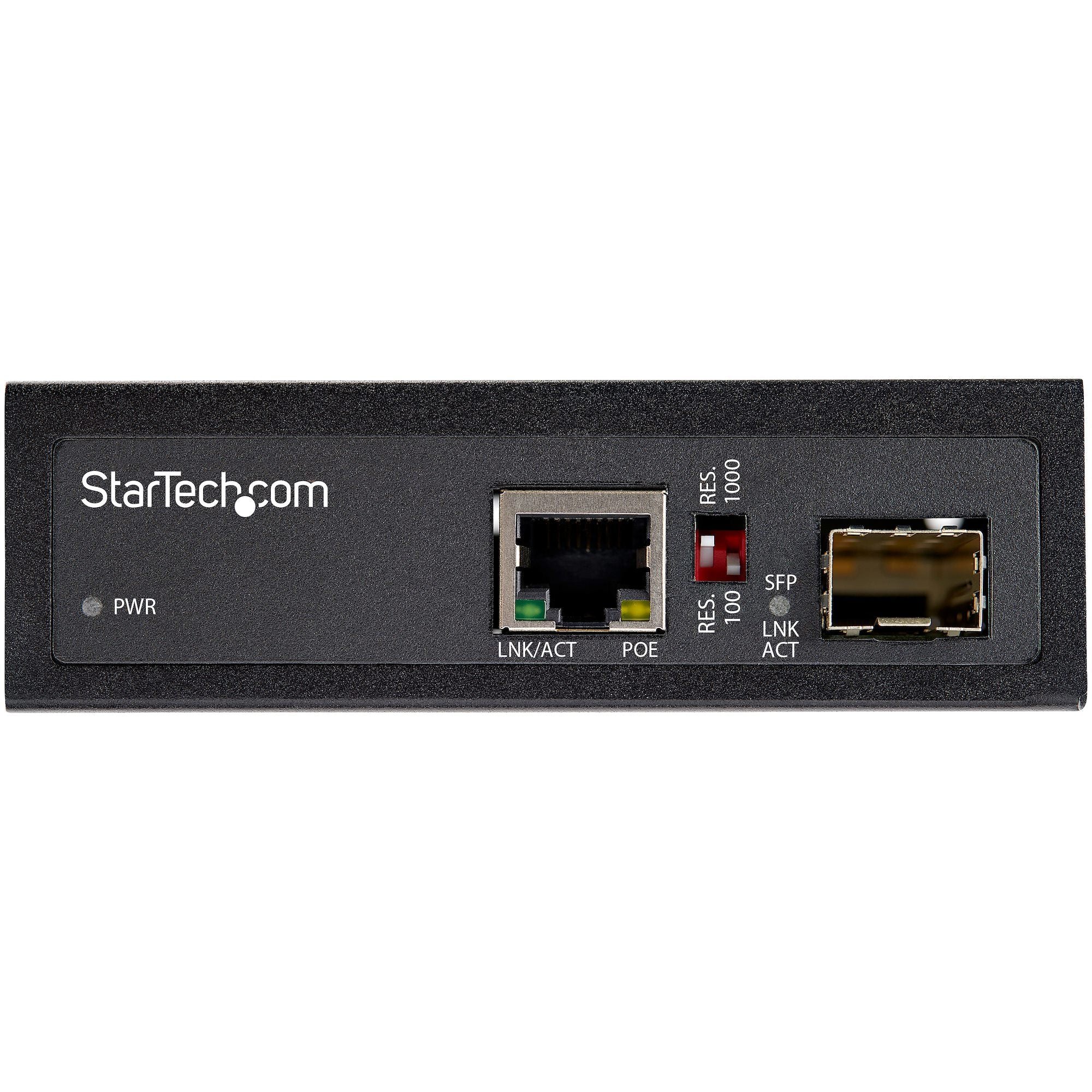PoE+Fiber to Ethernet Media Converter