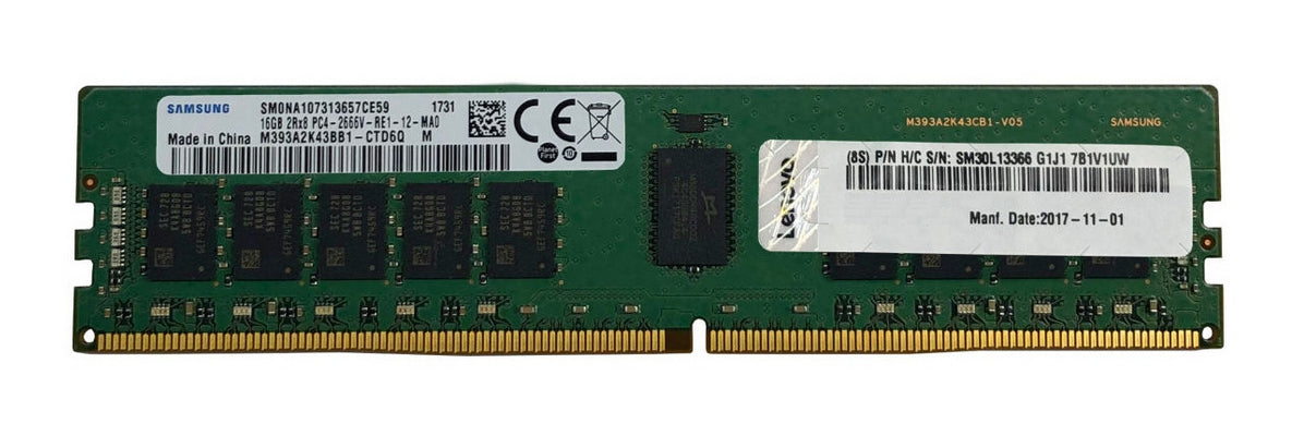 LENOVO ISG ThinkSystem 32GB TruDDR4 3200 MHz 2Rx4 1.2V RDIMM