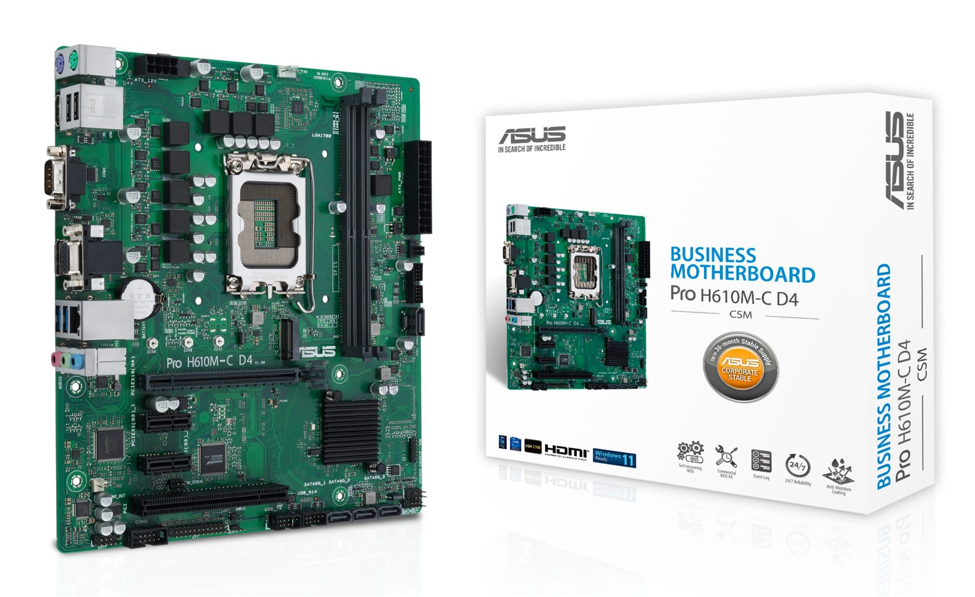 PRO H610M-C D4-CSM
