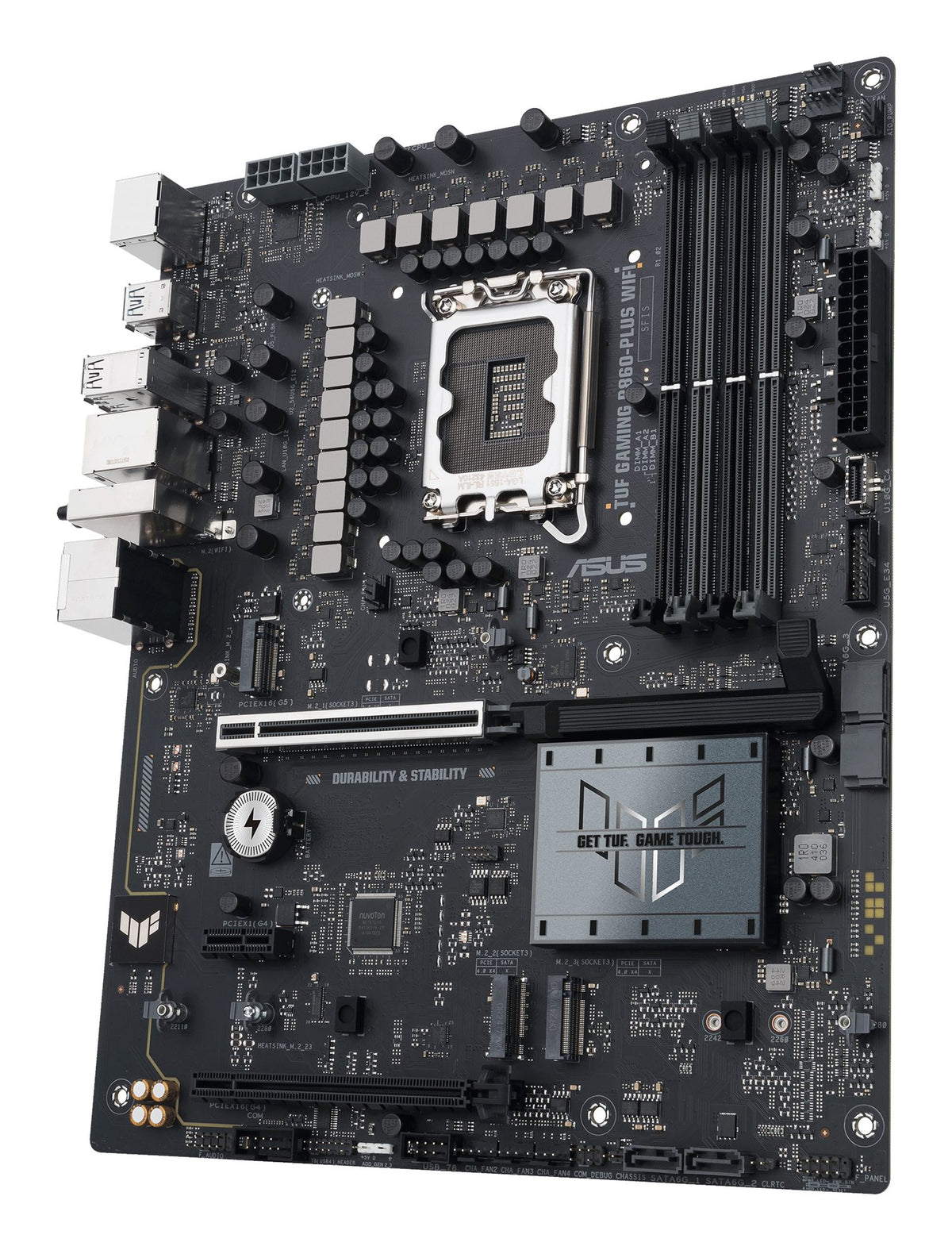 ASUS TUF GAMING B860-PLUS WIFI LGA1851 DDR5 ATX MB DDR5 1xHDMI 1xDP 3xM.2 4xSATA