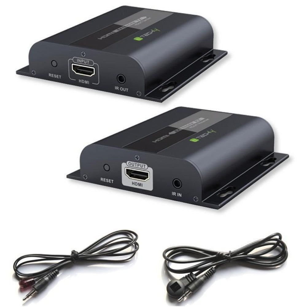 Techly IDATA EXTIP-383RV4 Extenseur RX HDMI 1.3 1080p60Hz jusqu'a 120m sur câble Cat6