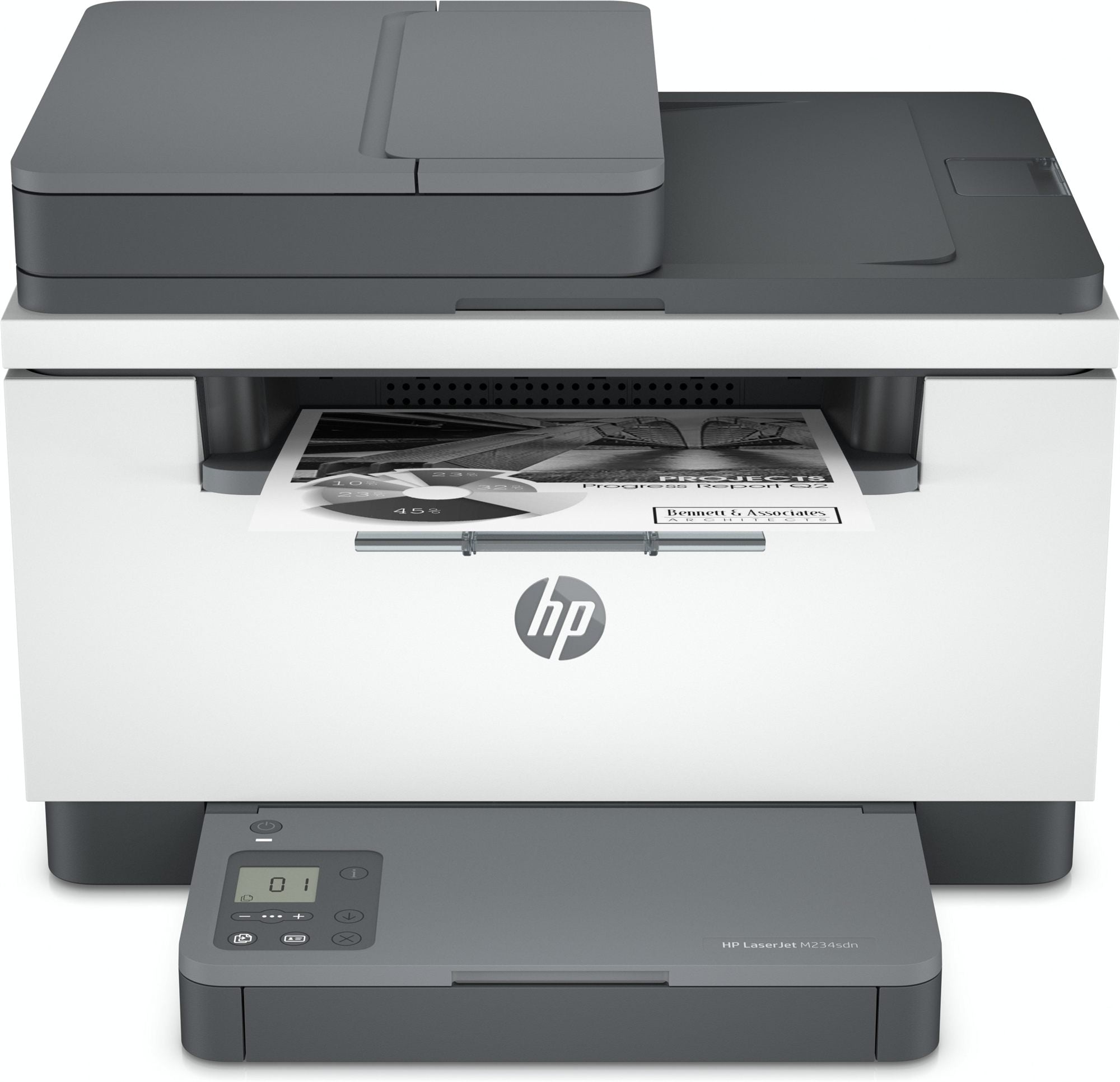 HP LaserJet Imprimante multifonction M234sdn , Noir et blanc, Imprimante pour Petit bureau, Impression, copie, numérisation, Numérisation vers e-mail  Numériser