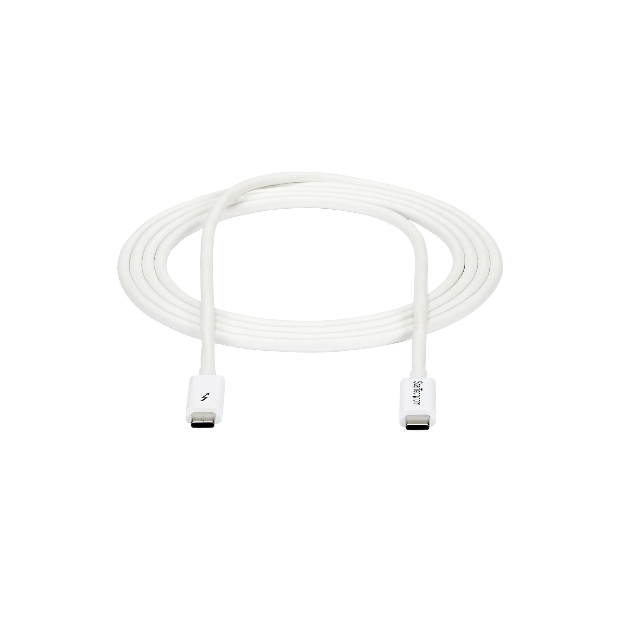 2m Thunderbolt 3 Cable 20Gbps - White
