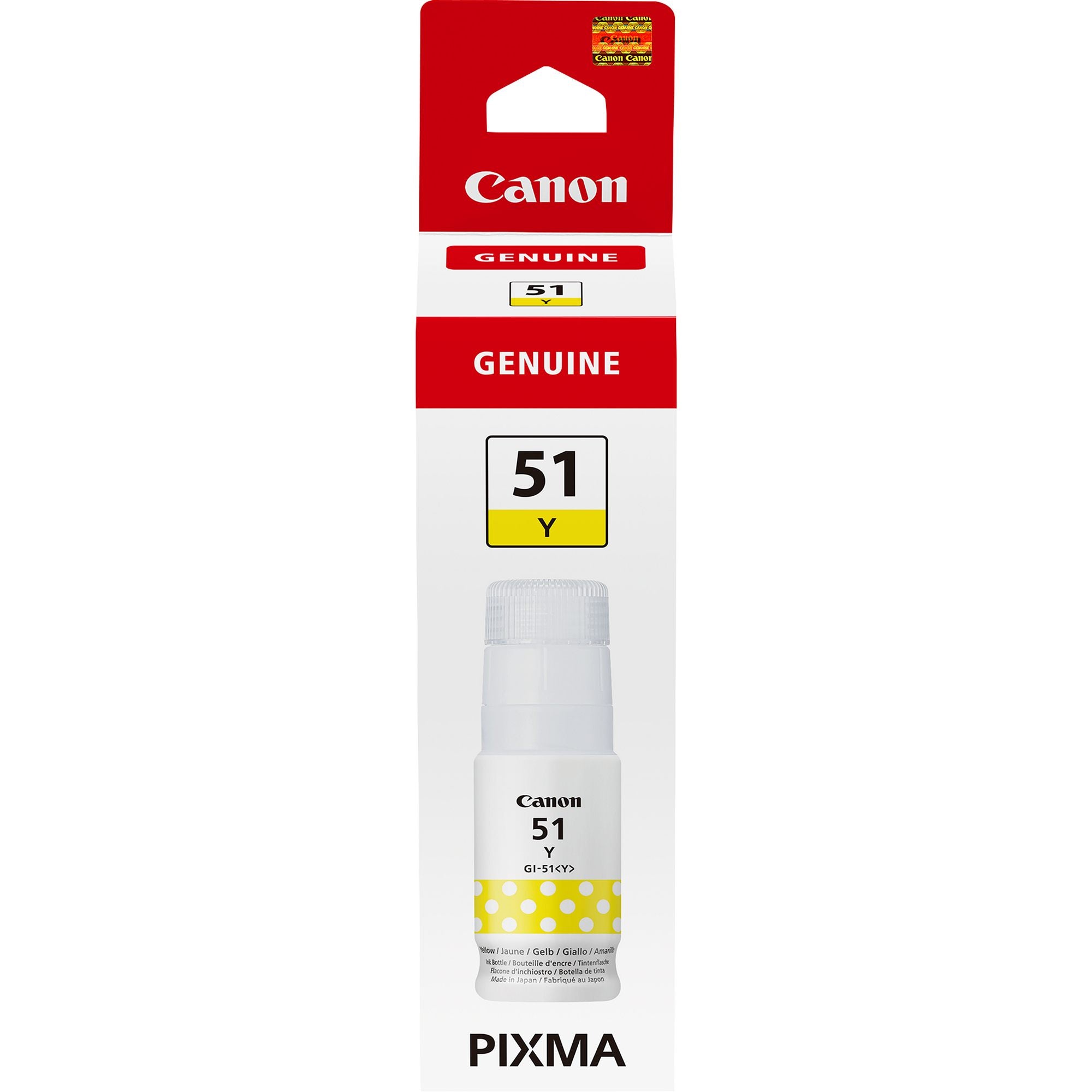 CANON GI-51 Y EUR Ink Cartridge